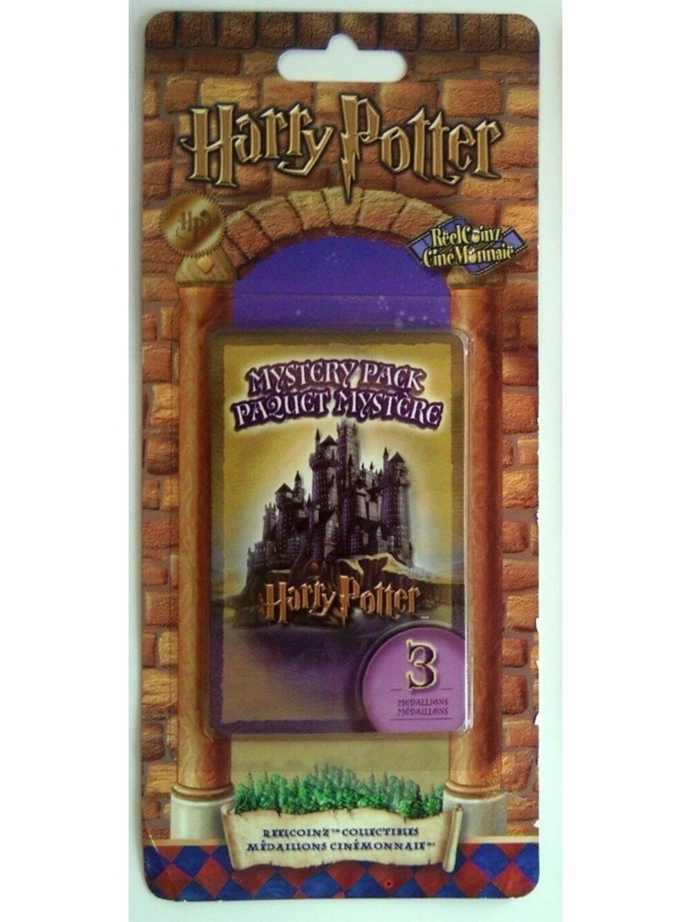 Harry Potter Reel Coinz Mystery Pack 3 Medallions Royal Canadian Mint Sealed